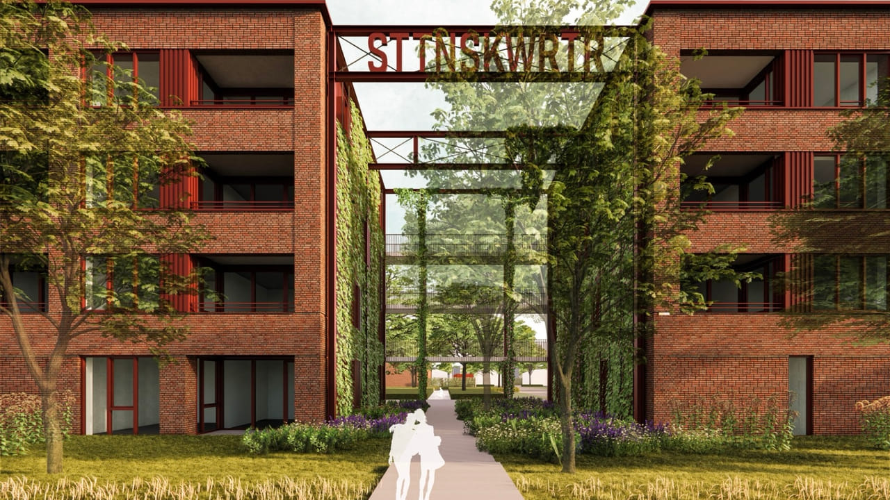 Impressie van de nieuwe huurwoningen in het Stationskwartier