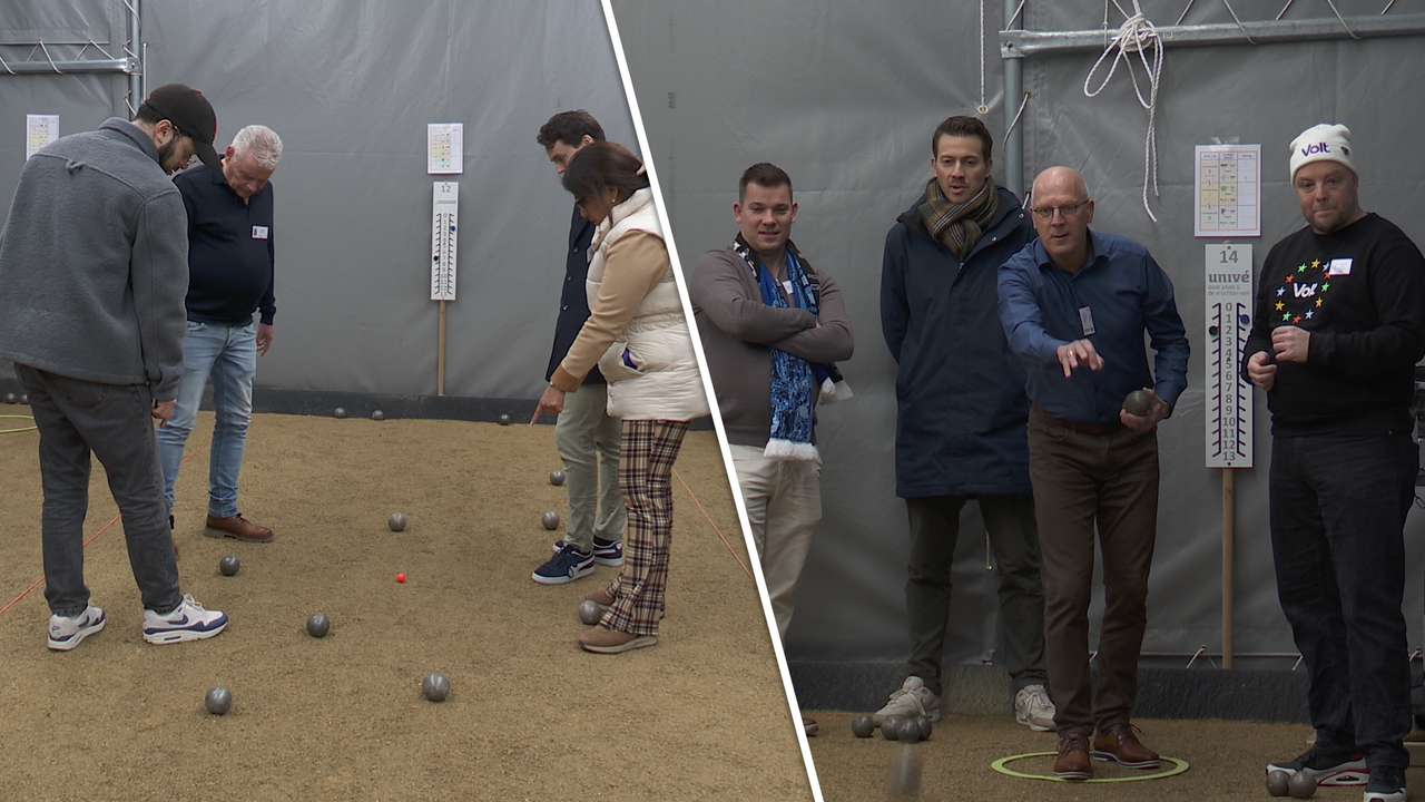Petanque met politici