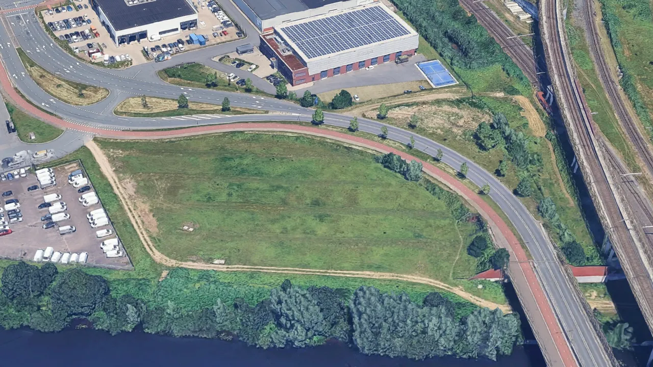 De beoogde locatie voor de twee coffeeshops