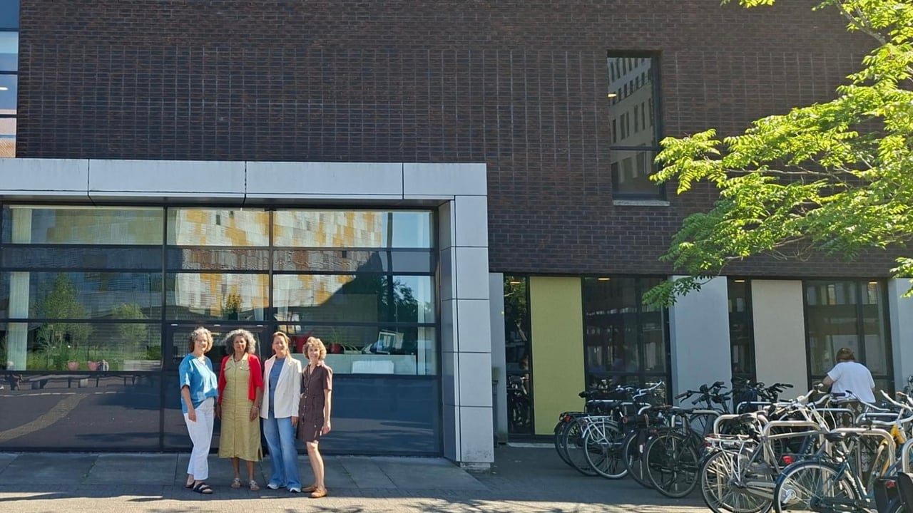 Medewerkers van het Leefstijlloket op de nieuwe locatie