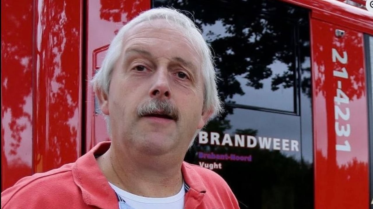 Otto Rabou was decennialang vrijwilliger bij de Vughtse brandweer