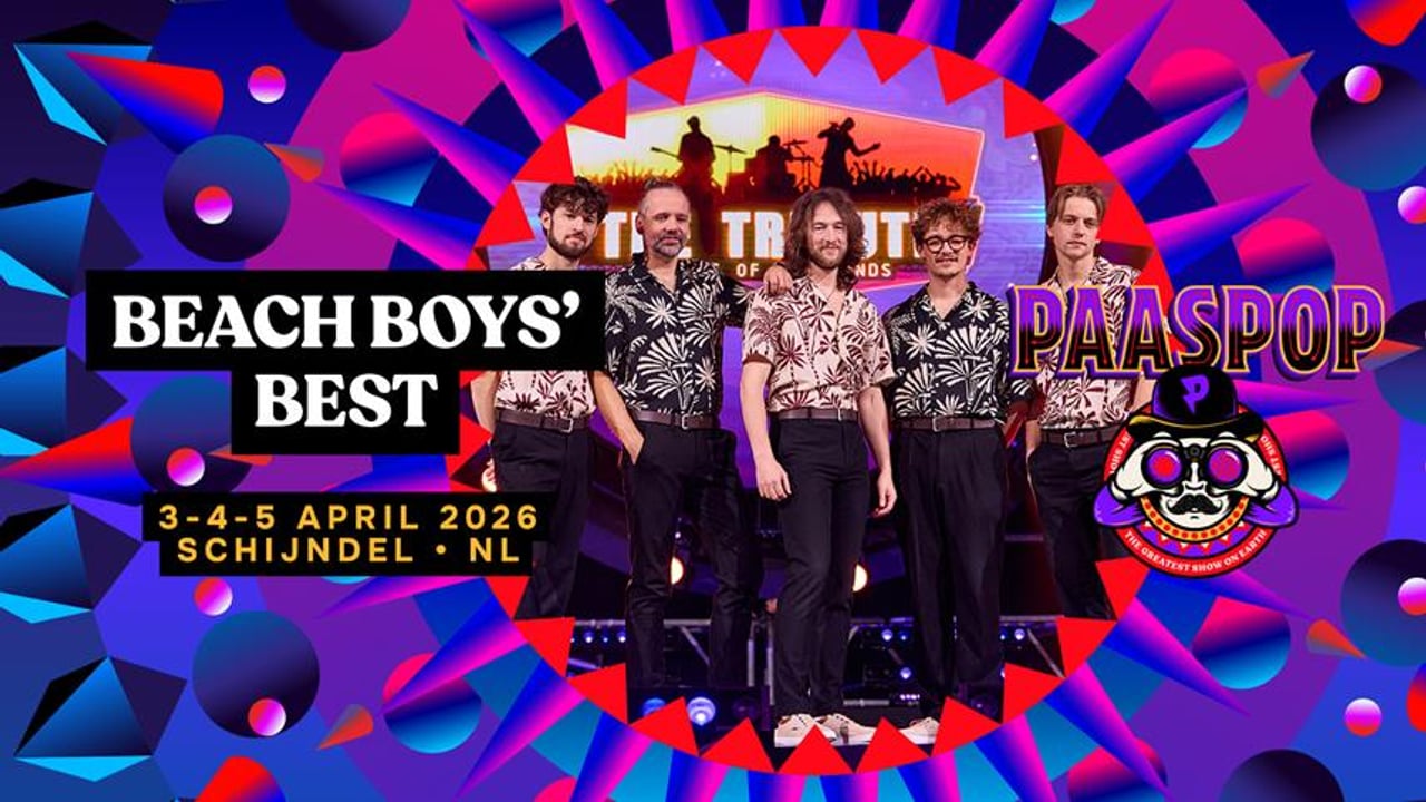 Finalist 'The Tribute: Battle of the Bands' Beach Boys' Best op Paaspop 2026