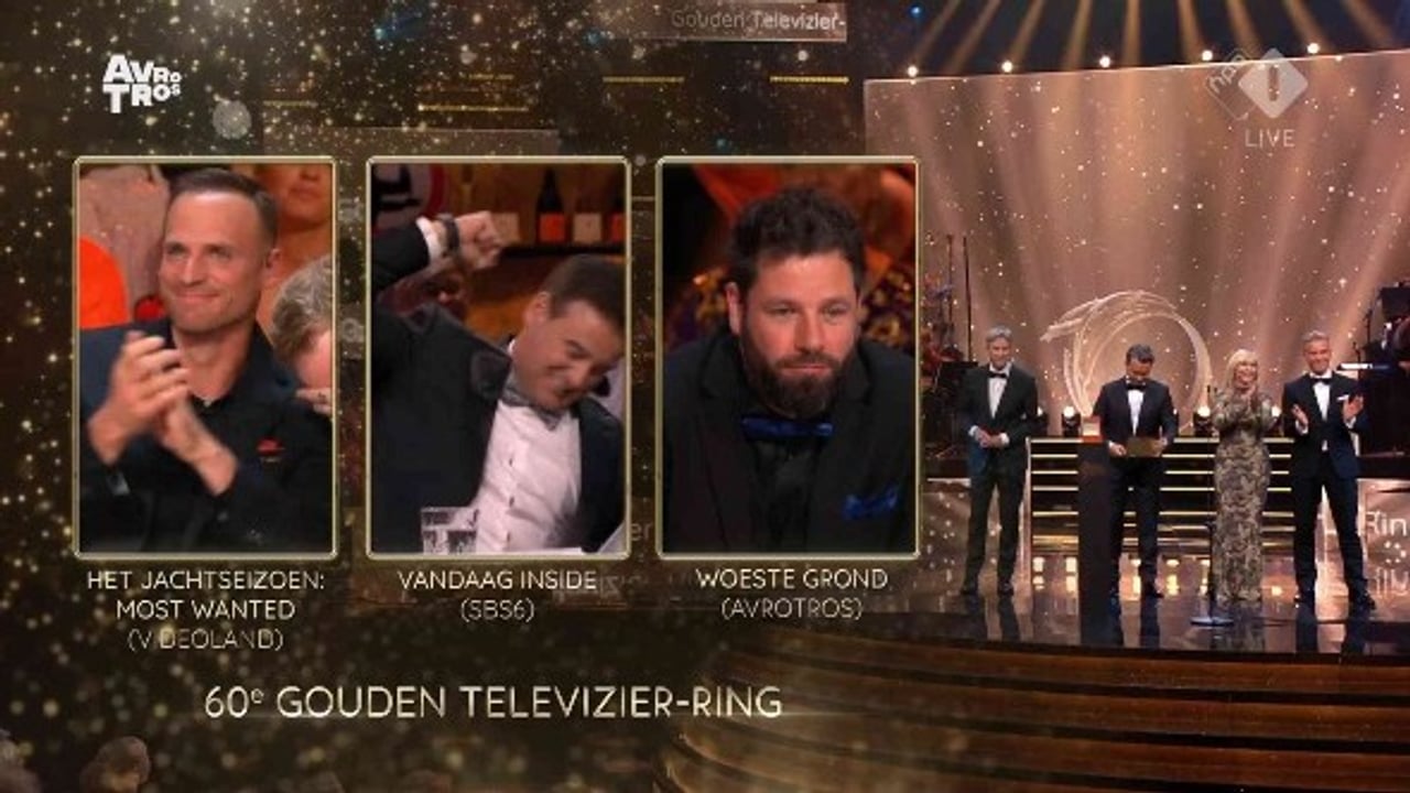 StukTV was vorig jaar ook genomineerd, toen voor de 'echte' Televizier-Ring. Die ging naar Vandaag Inside.
