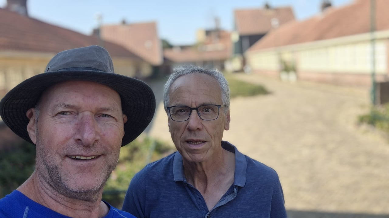 Henrie van Zoggel (L) en Dyon Noy (R).