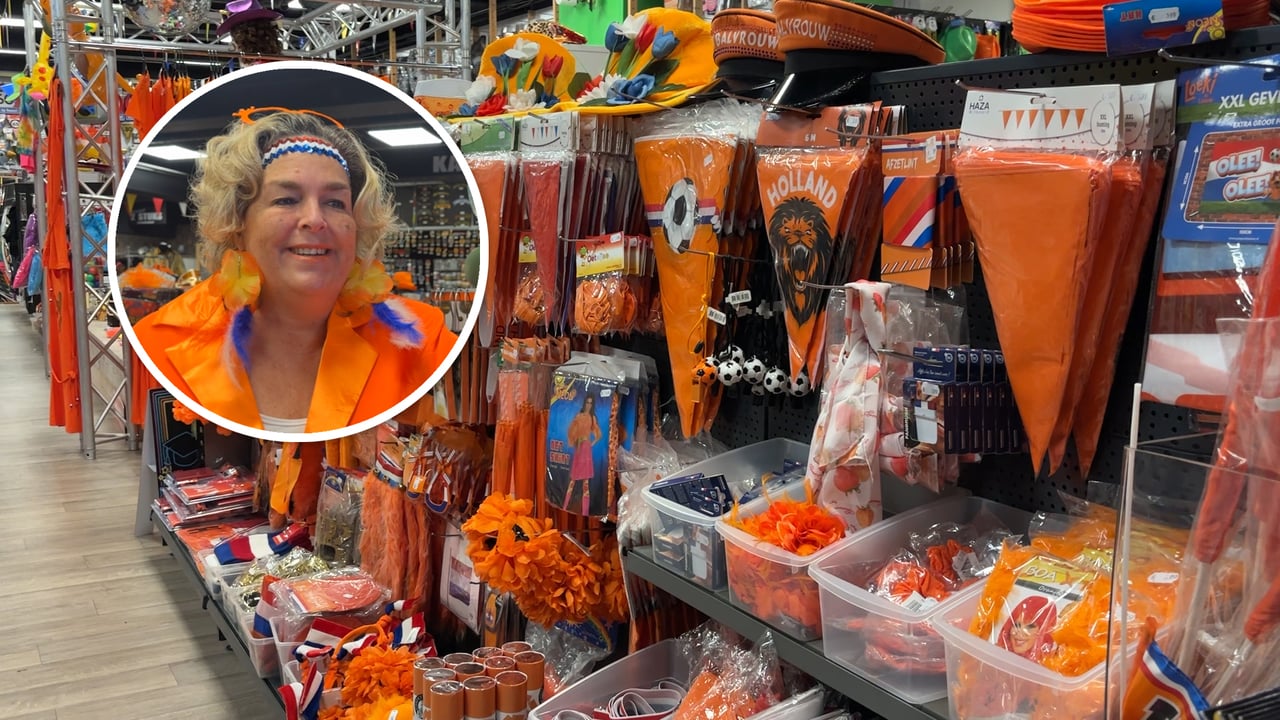 Thessa van Vlijmen met op de achtergrond Party Planet Rosmalen