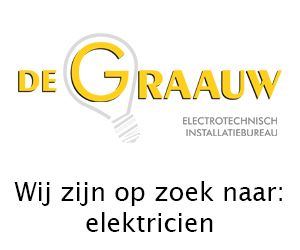 Banner de Graauw Electro Personeel gezocht 2023 SITE Week 22