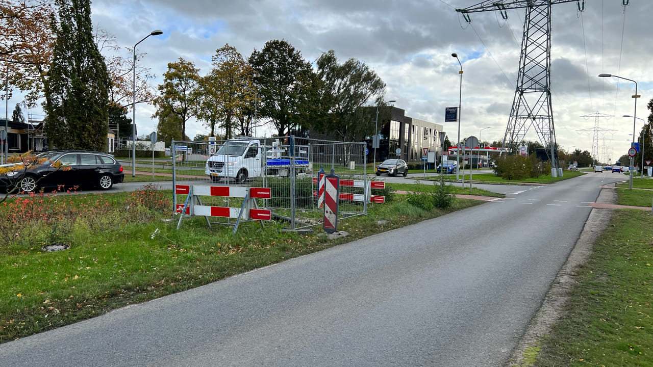 Vastgelopen boor zorgt voor vertraging bij werkzaamheden Industrielaan