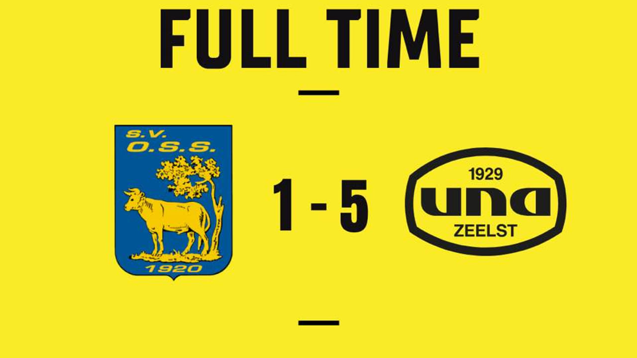 OSS’20 verliest thuis van vv UNA
