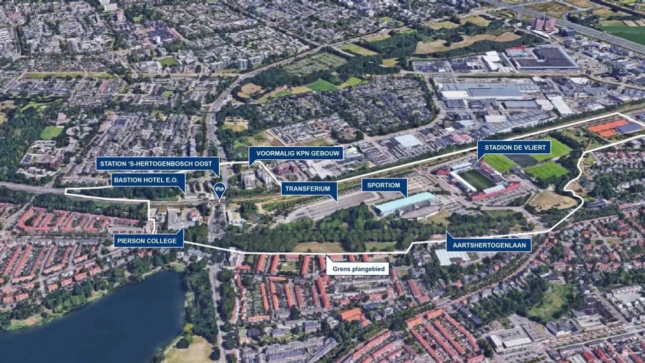 Den Bosch trekt 7 miljoen uit voor versnelling woningbouw rond Station Oost