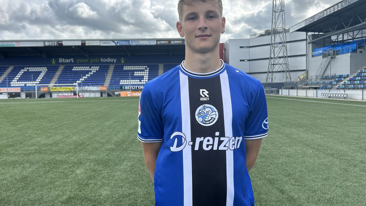Nick de Groot ligt na nieuw contract tot de zomer van 2027 vast bij FC Den Bosch
