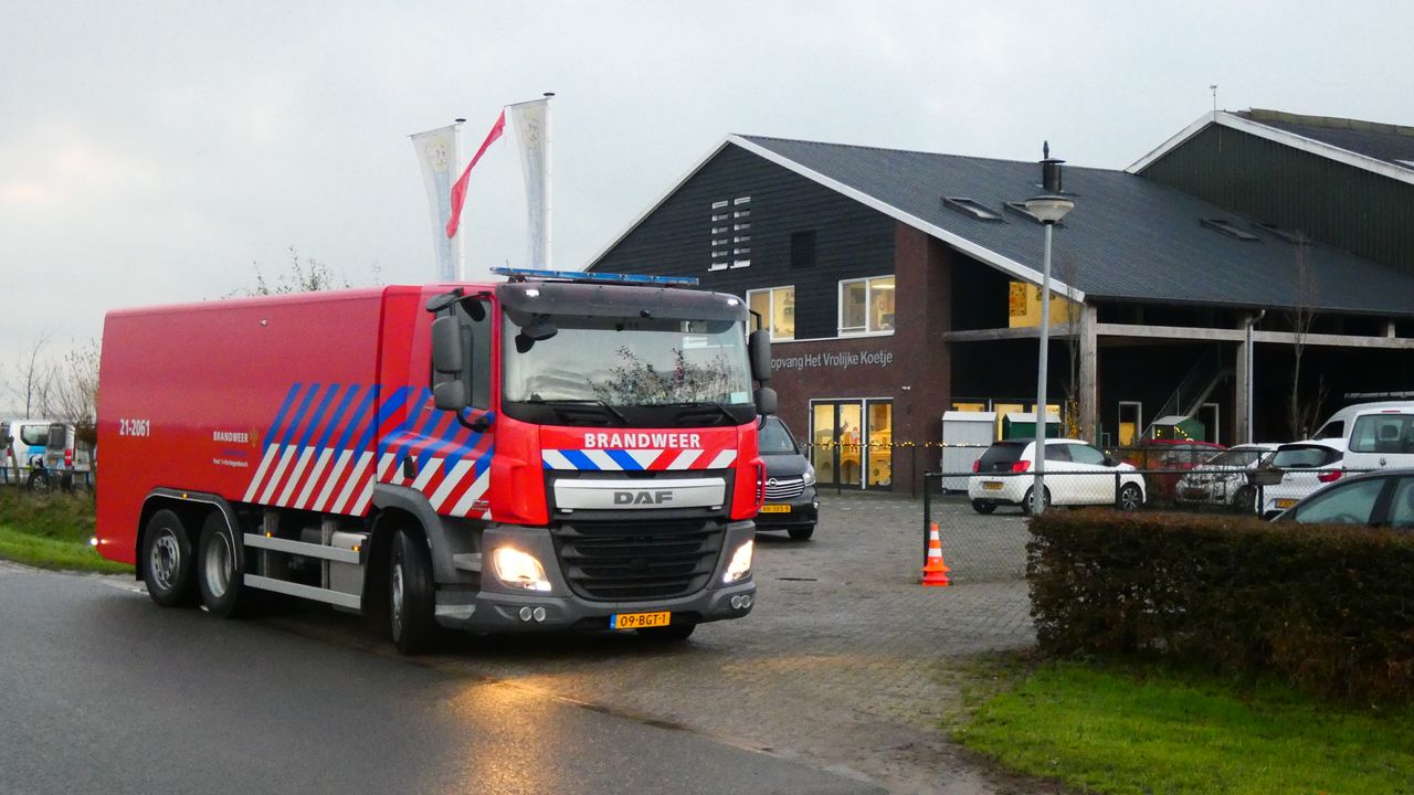 Kinderopvang in Rosmalen even ontruimd na brand in stal