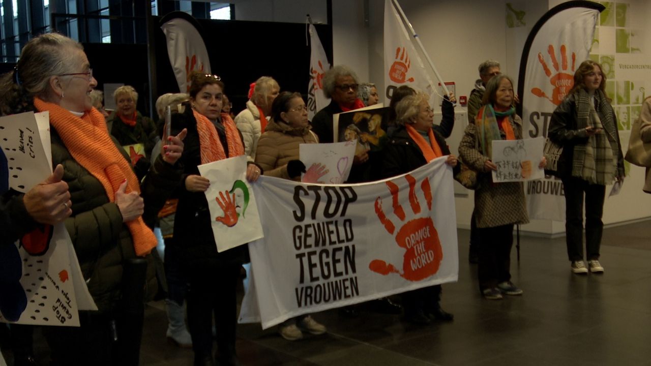 Actie Orange the World in Oss: stop geweld tegen vrouwen en meisjes