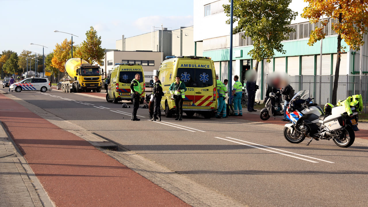 Twee zwaargewonden na ongeval in Veghel, meerdere hulpdiensten rukken uit