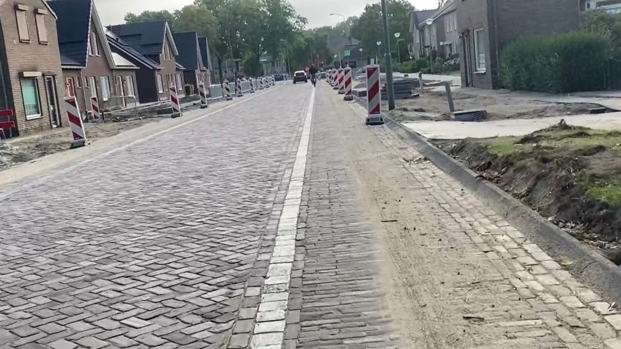 Sint Sebastianusstraat in Herpen na drie maanden weer open