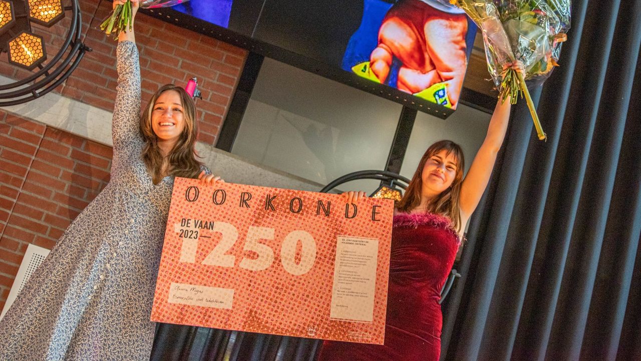 Oliwia Migas en Esmeralda van Werkhoven winnen De Vaan-afstudeerprijs met project 'Power On’