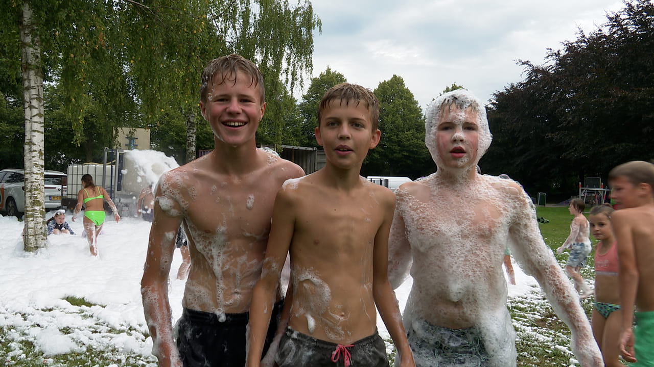 Volop waterpret op kindervakantieweek in 'Volkél'