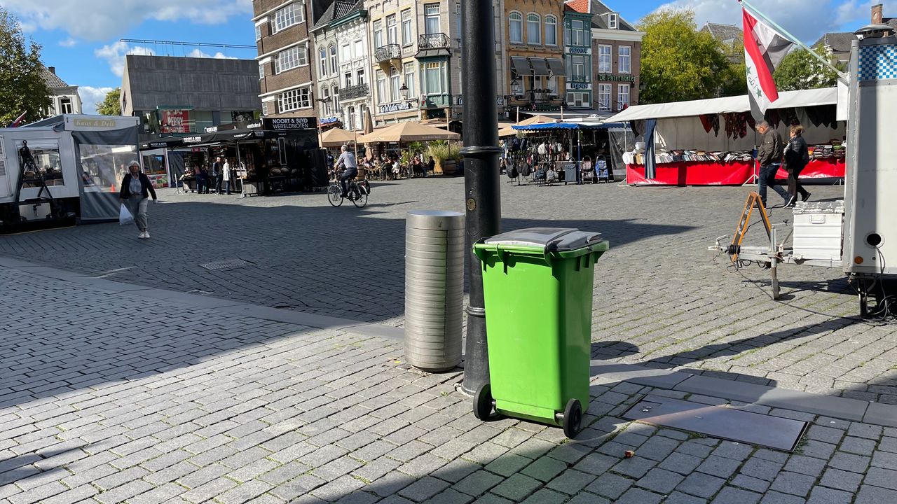 Gemeente wil af van ‘illegale’ afvalcontainers in Bossche binnenstad