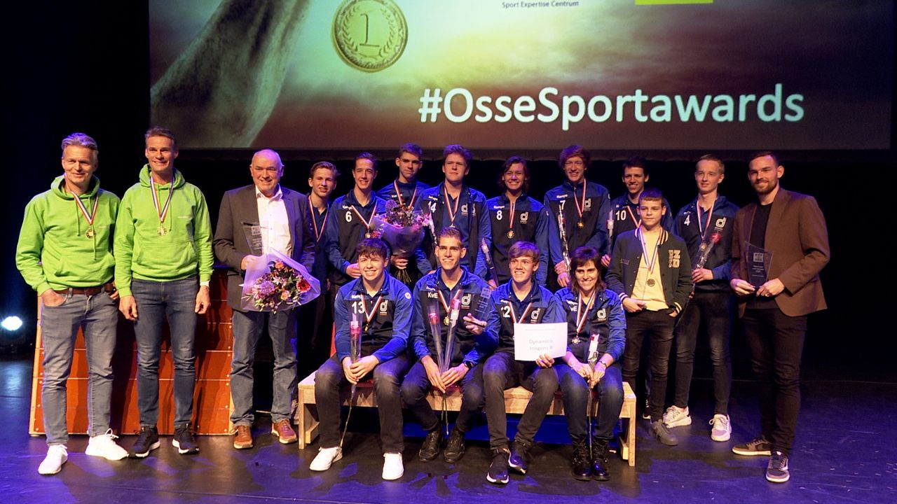Janssen, Voets, Van Buel en B-jeugd Dynamico in de prijzen tijdens Osse Sportawards