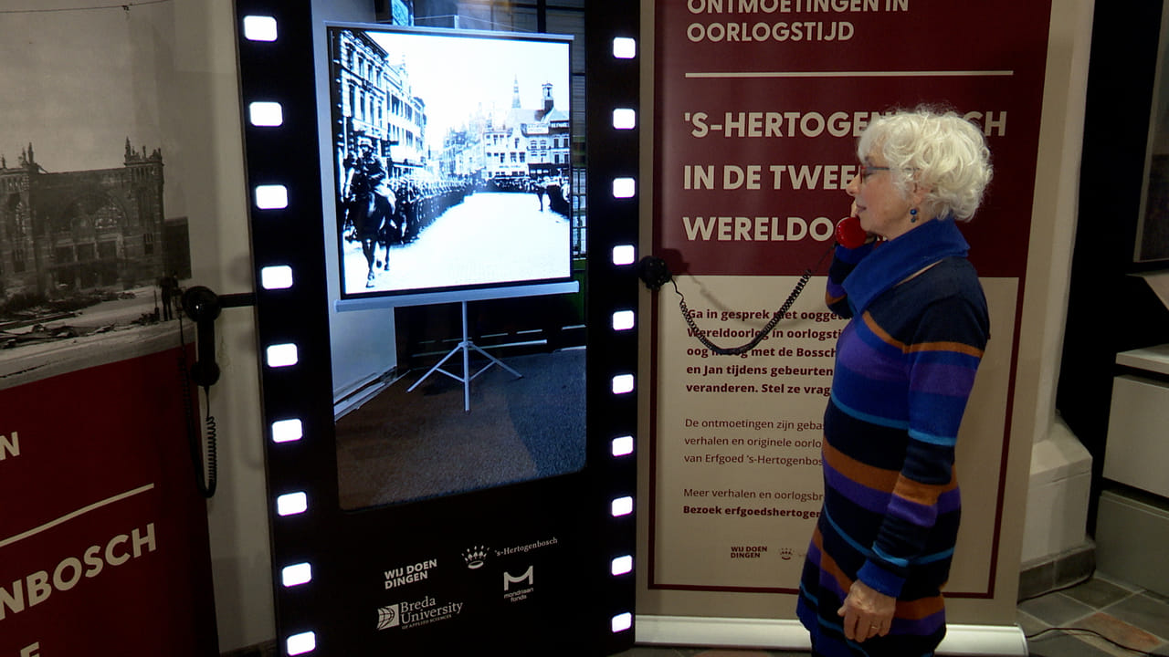 Interactieve portretten wekken ooggetuigen van Tweede Wereldoorlog tot leven