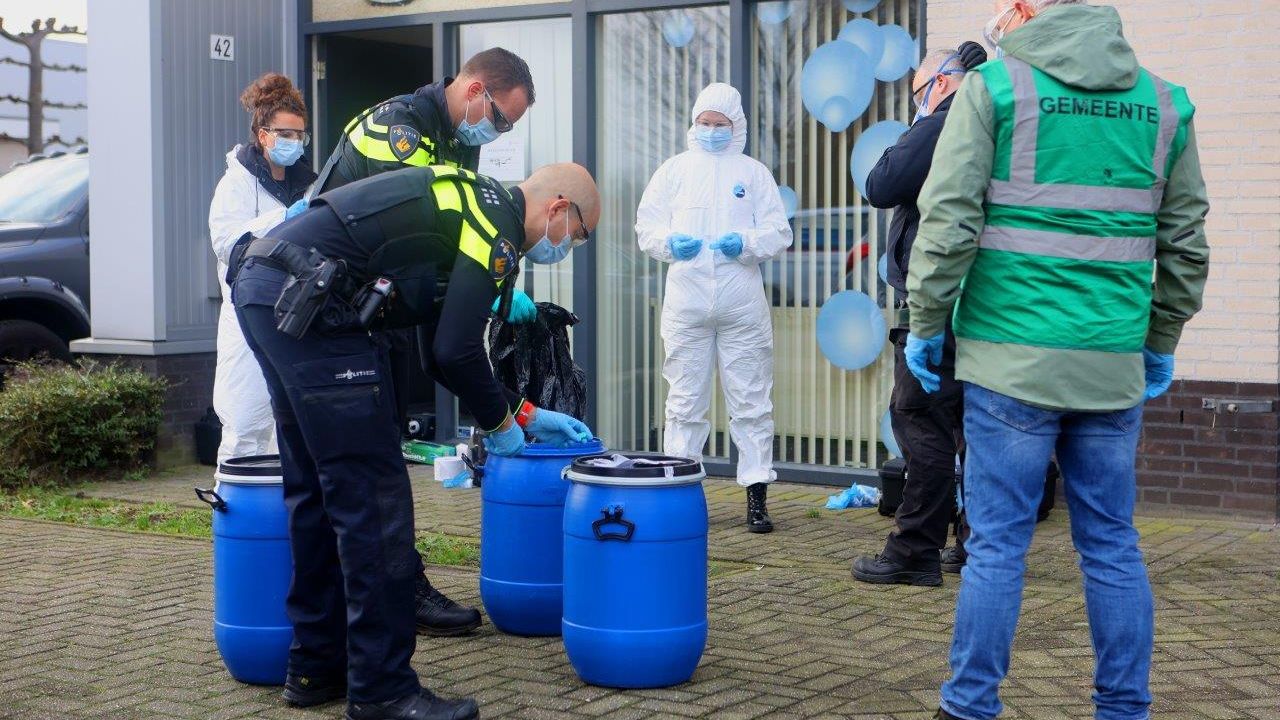 Verdachte stoffen aangetroffen in bedrijfspand aan Uilenwaard in Empel