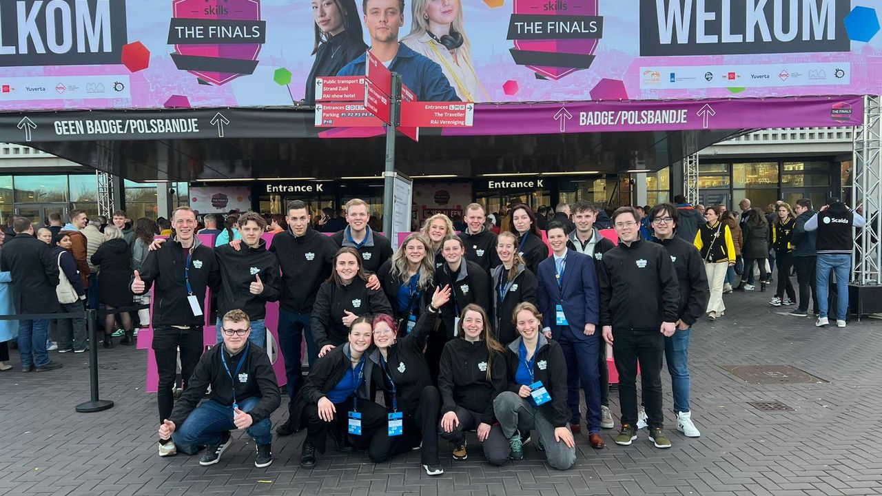 Studenten Koning Willem I College pakken podiumplaatsen bij NK Beroepen
