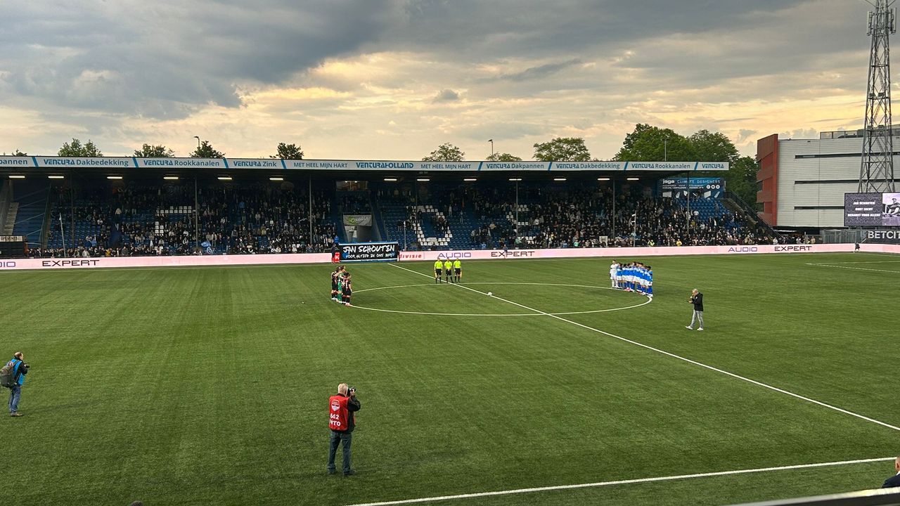 FC Den Bosch met hart en ziel tegen Almere voor de fans en Jan Schouten:  2-2