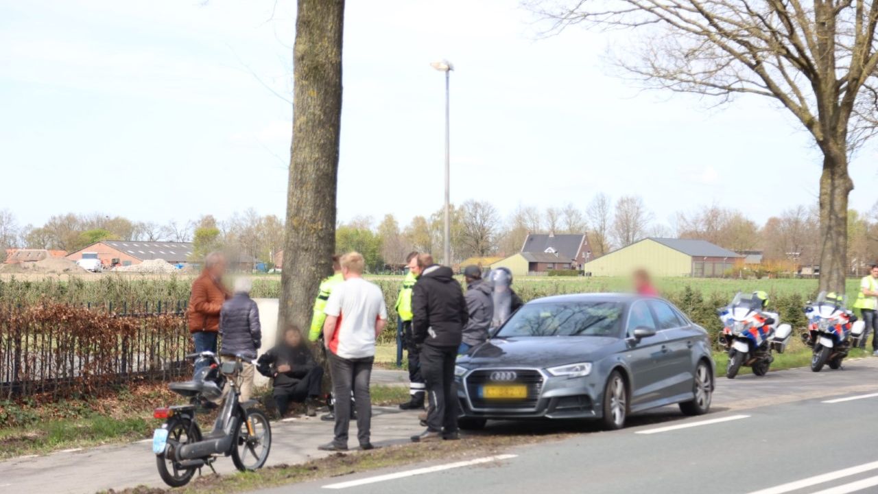 Scooterrijder gewond bij ongeluk in Volkel