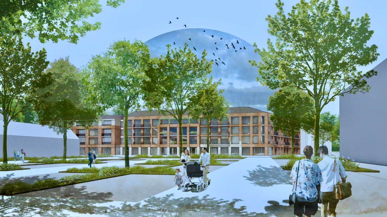 Eerste schetsen voor nieuw wijk- en zorgcentrum in Oss Noord-West