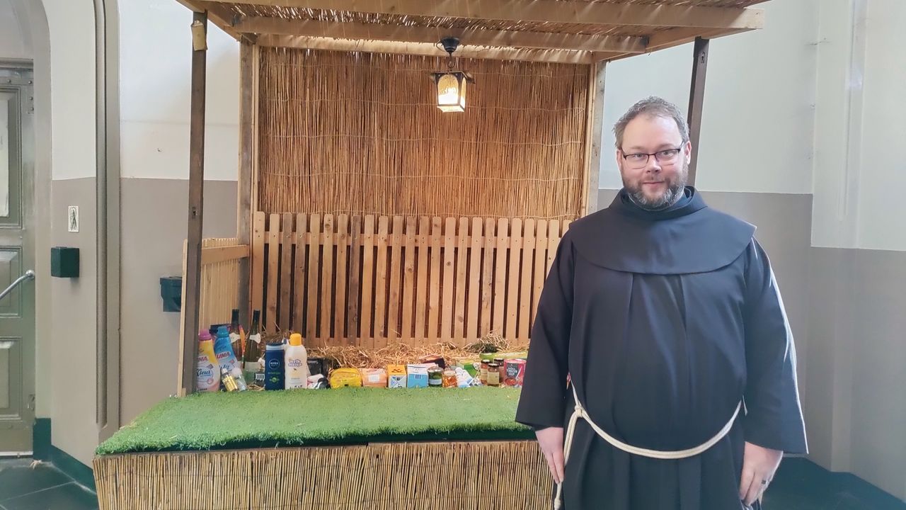 San Damiano gestart met inzamelen voedsel in kerststal 'Dit geeft ook een spirituele dimensie'