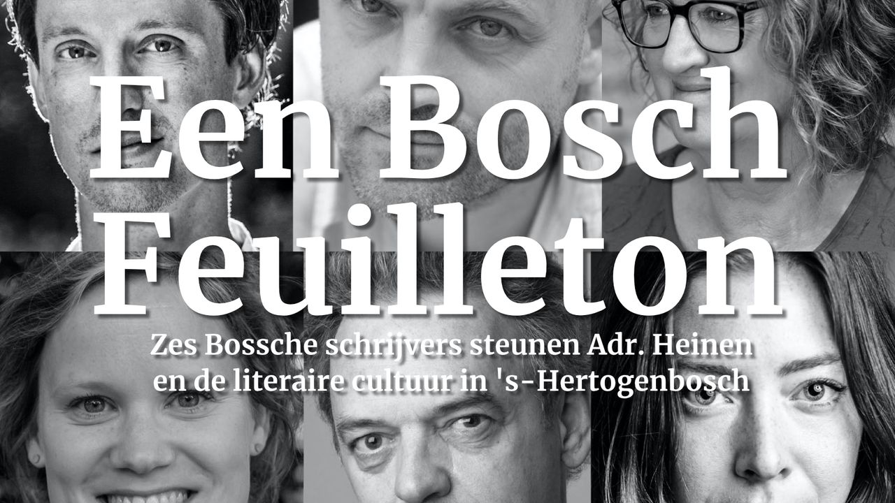Zes Bossche schrijvers steunen door coronacrisis getroffen Bossche boekhandel