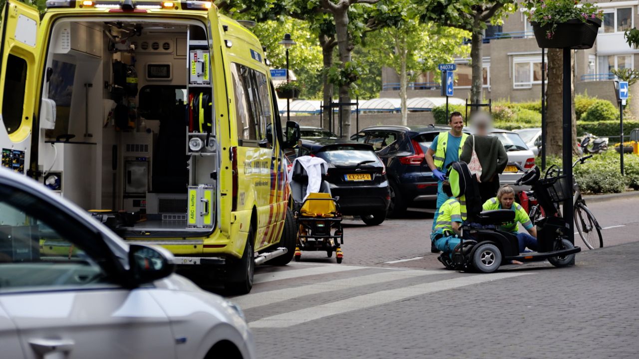 Man in scootmobiel gewond na aanrijding in centrum Uden