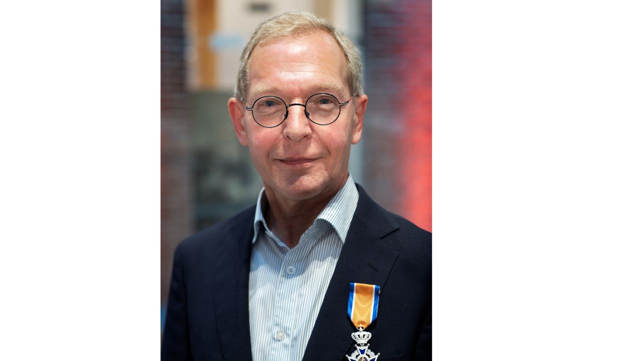 Adjunct-directeur van BHIC Jan Sanders is Ridder in de Orde van Oranje Nassau