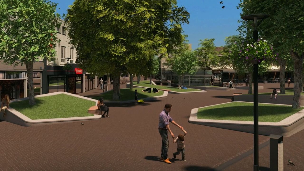 Plan ‘Promenade H’ moet Heuvelstraat in Oss groener maken