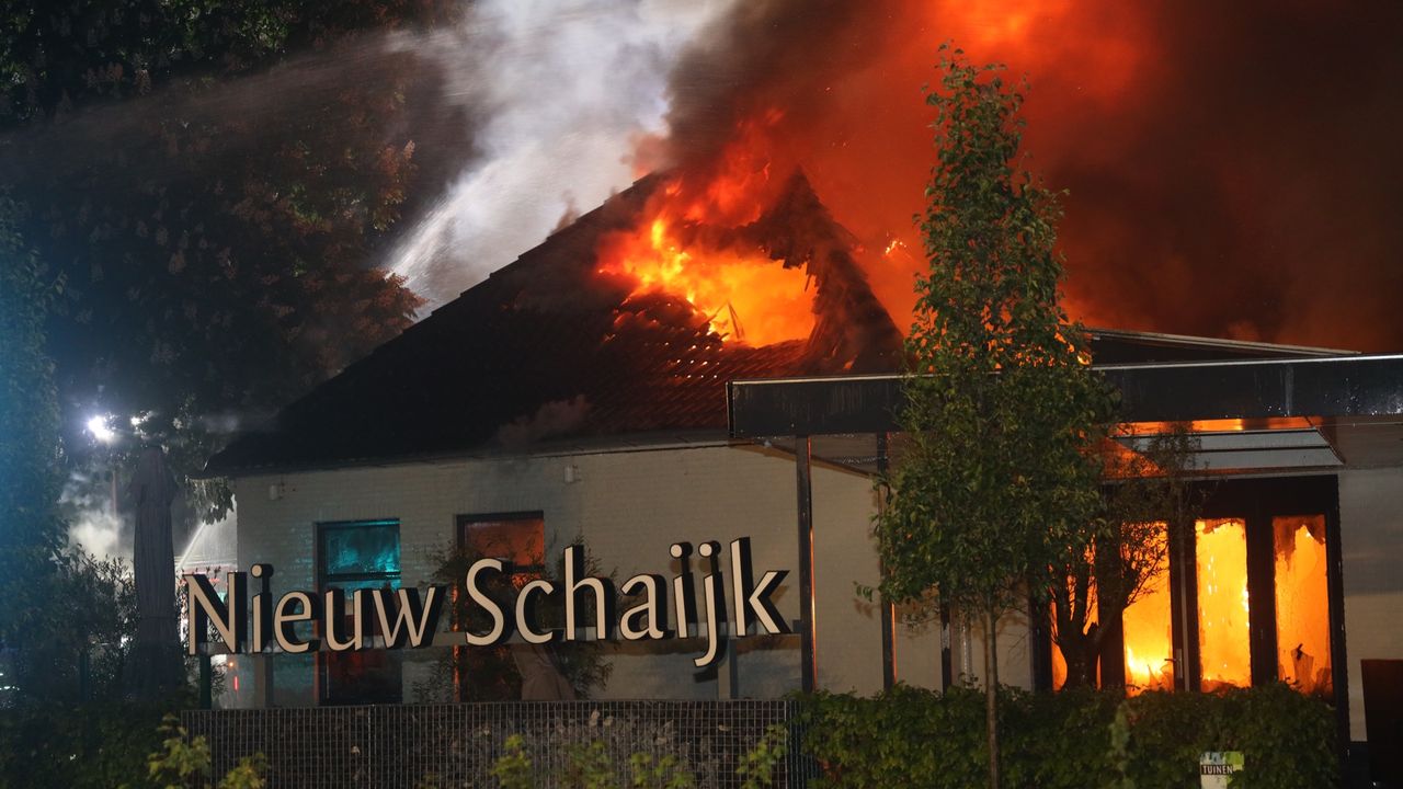 Restaurant in Schaijk volledig afgebrand