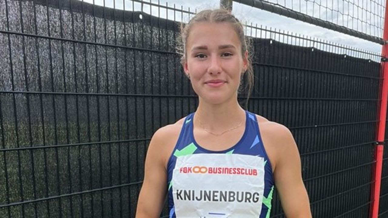 Anne Knijnenburg wint 800 meter nationaal op FBK Games
