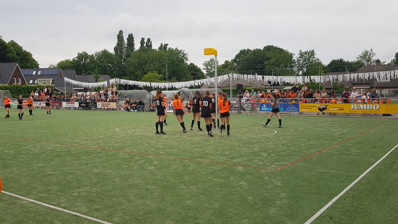 NK Dameskorfbal bij DAW Schaijk: 'Heel bijzonder'