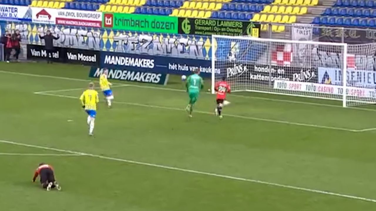 Roy Kuijpers maakt beslissende goal in eerste wedstrijd voor RKC Waalwijk