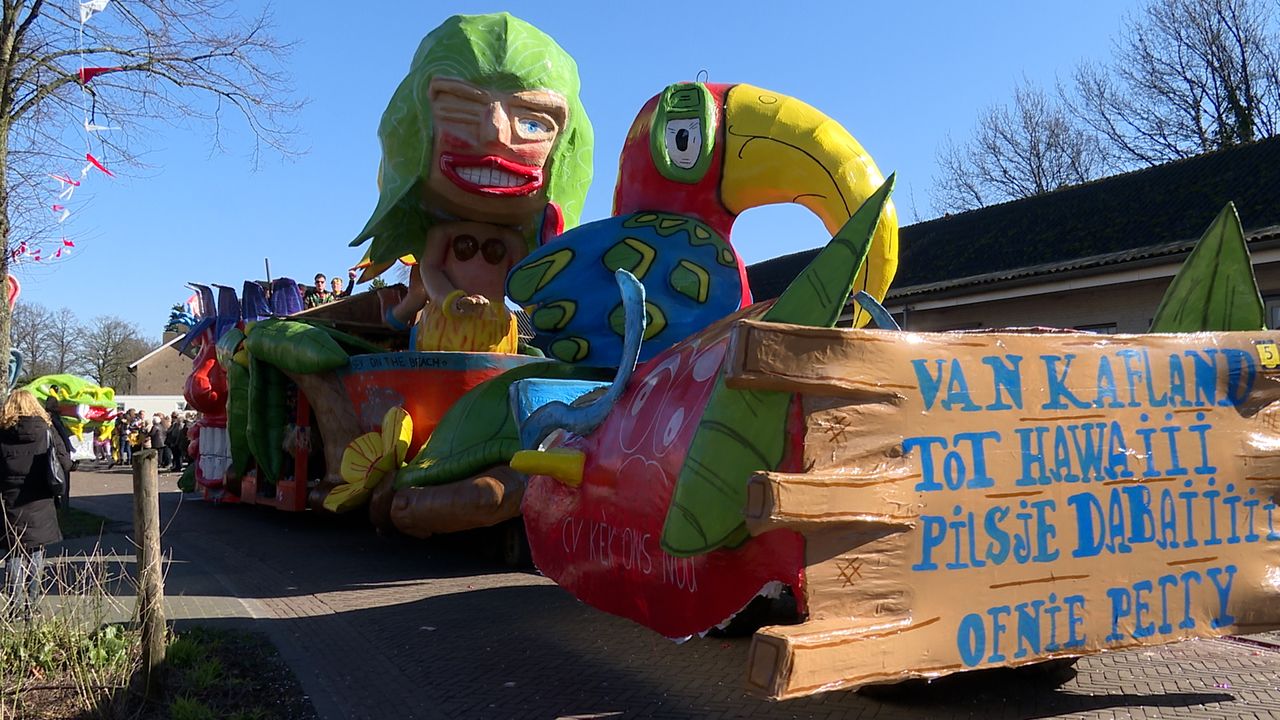 Enige carnavalsoptocht in de regio was in Kafland: ‘Echt schitterend’