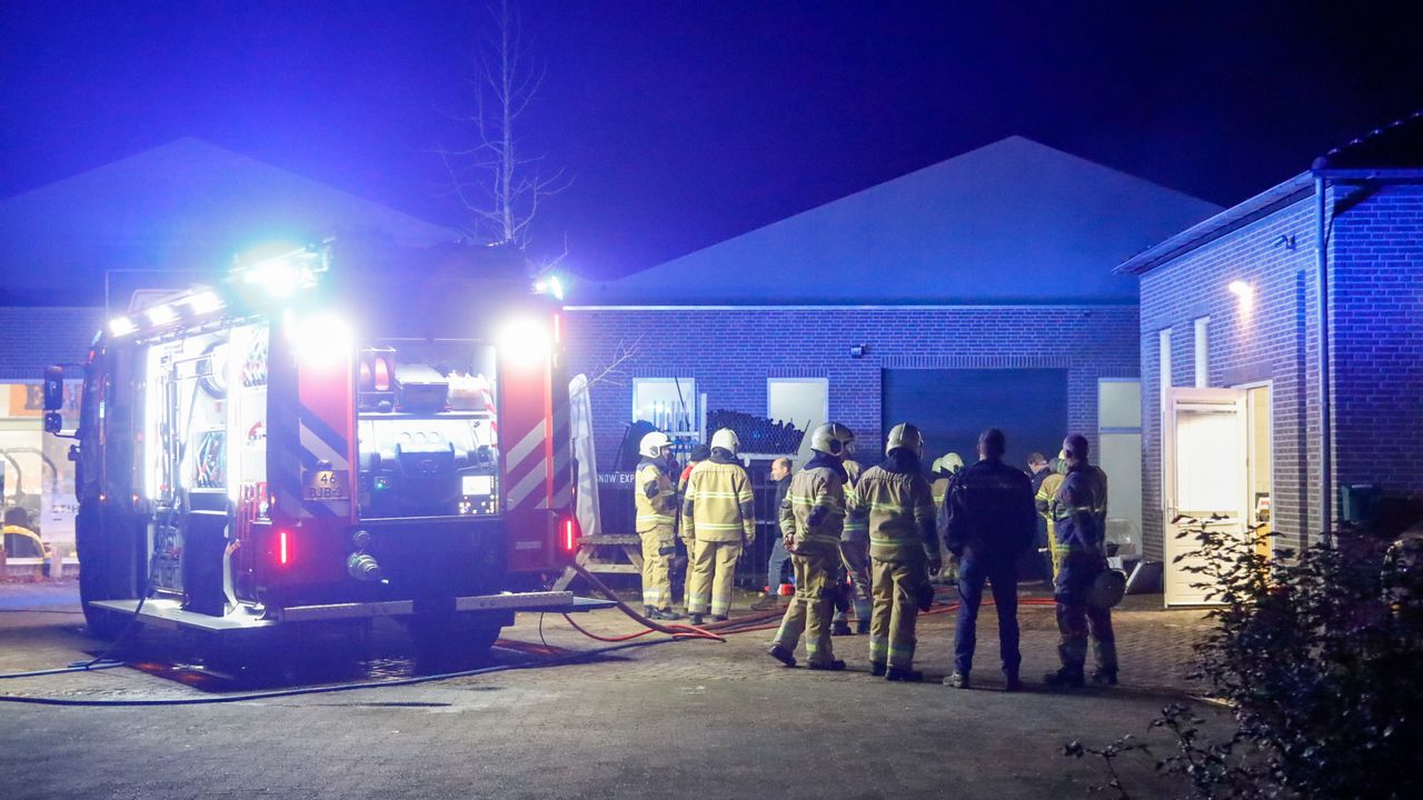 Brandweer rukt uit naar industriebrand Nistelrode