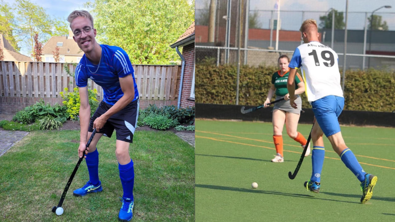 G-hockeyer Jeroen Voss uit Nistelrode gaat met team NL strijden op EK: ‘Droom die uitkomt’