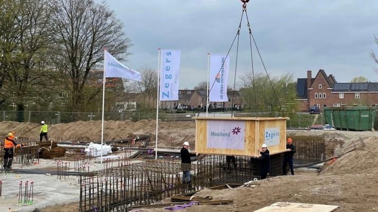 Nieuwbouw gestart op locatie oud kantoorpand Rijnstraat in Den Bosch