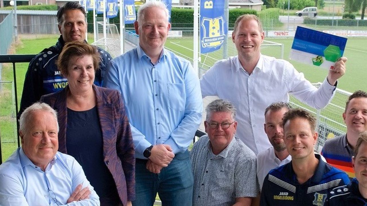 Berghem Sport krijgt KNVB-certificaat vanwege lokale jeugdopleiding
