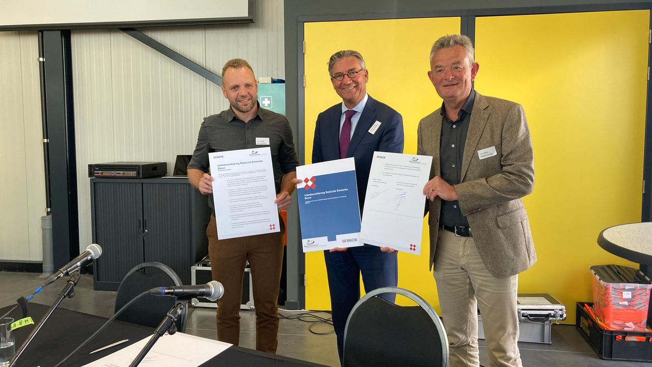 Bouwbedrijven en gemeenten Noordoost-Brabant aan de slag met emissieloze werktuigen