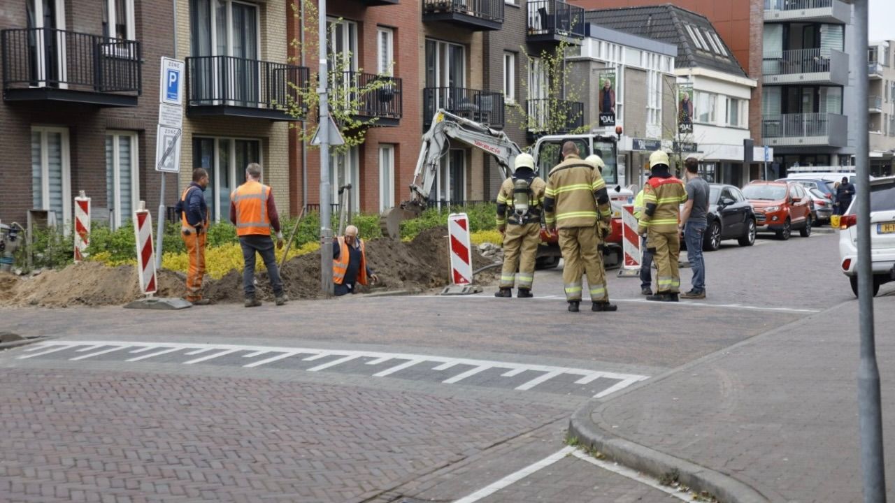 Julianastraat in Uden afgesloten wegens gaslek