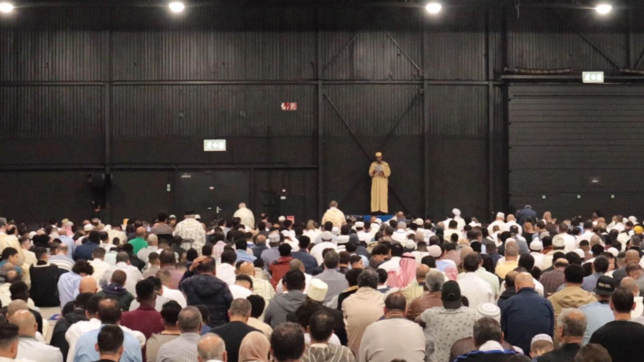 Offerfeest in Brabanthallen: 'Onze moskee was te klein'