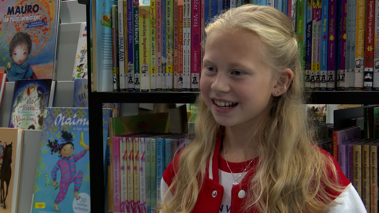 Lizzy (11) is ambassadrice van de Kinderboekenweek: 'Ik wil iedereen enthousiast maken om te lezen'