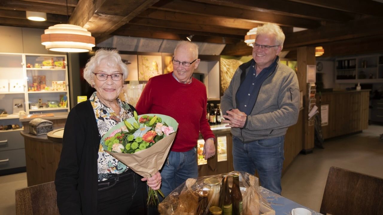 Echtpaar Blom samen 70 jaar vrijwilliger bij Natuurcentrum