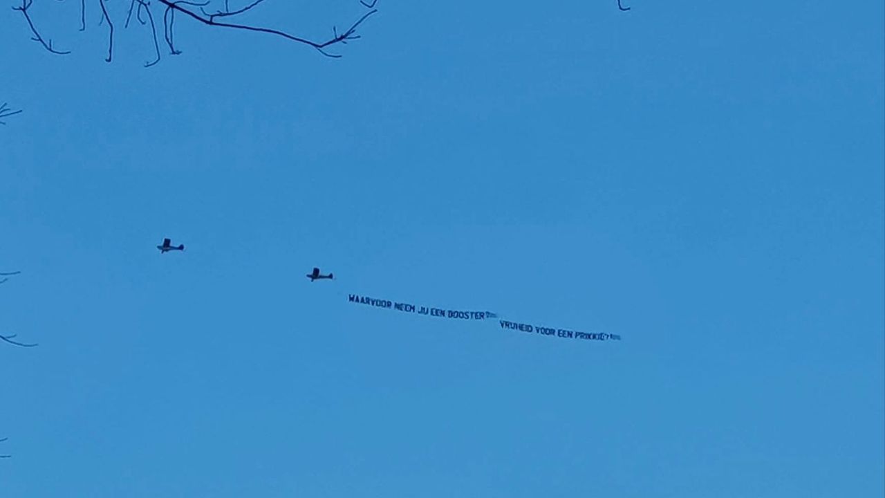 Vliegtuigjes met coronaboodschap nu ook in Oss en Den Bosch