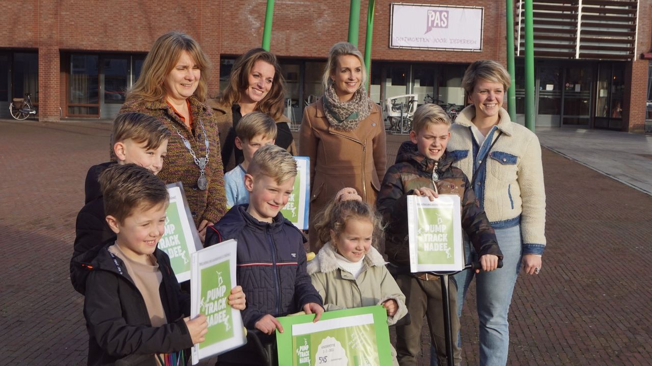 1200 handtekeningen ingeleverd voor pumptrack in Heeswijk-Dinther
