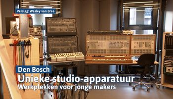 Willem Twee maakt unieke collectie studio-apparatuur toegankelijk voor jonge makers